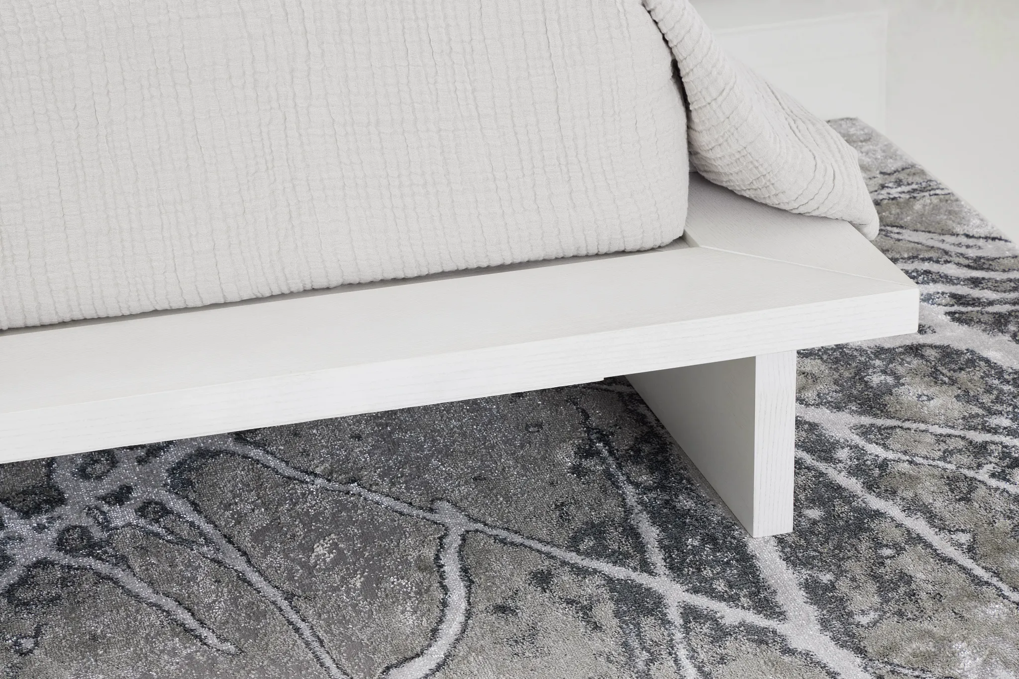 Bal Harbour White Panel Bed