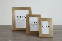 Astrid Gold Set Of 3 Picture Frame