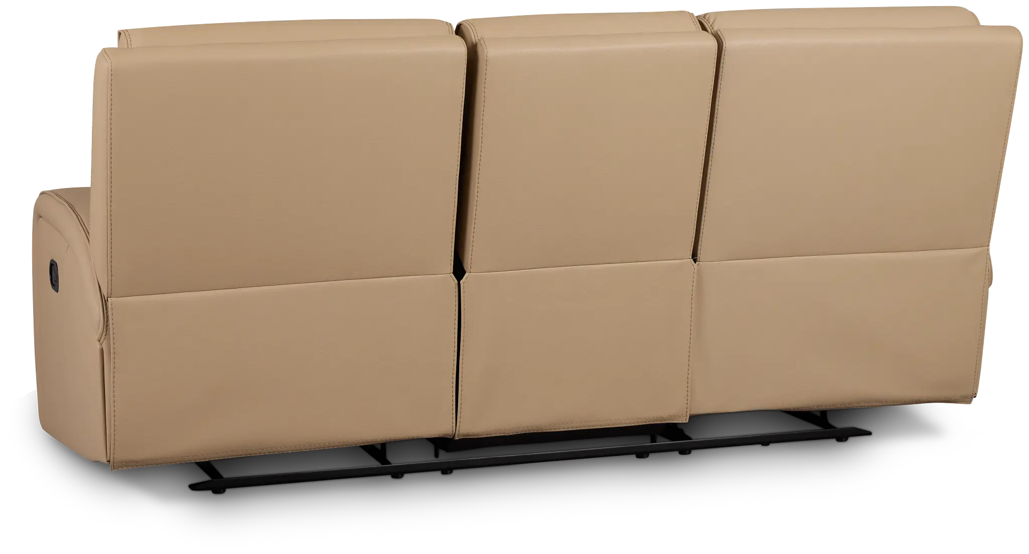 Rhett Taupe Micro Reclining Sofa Rhett Taupe Micro Reclining Sofa