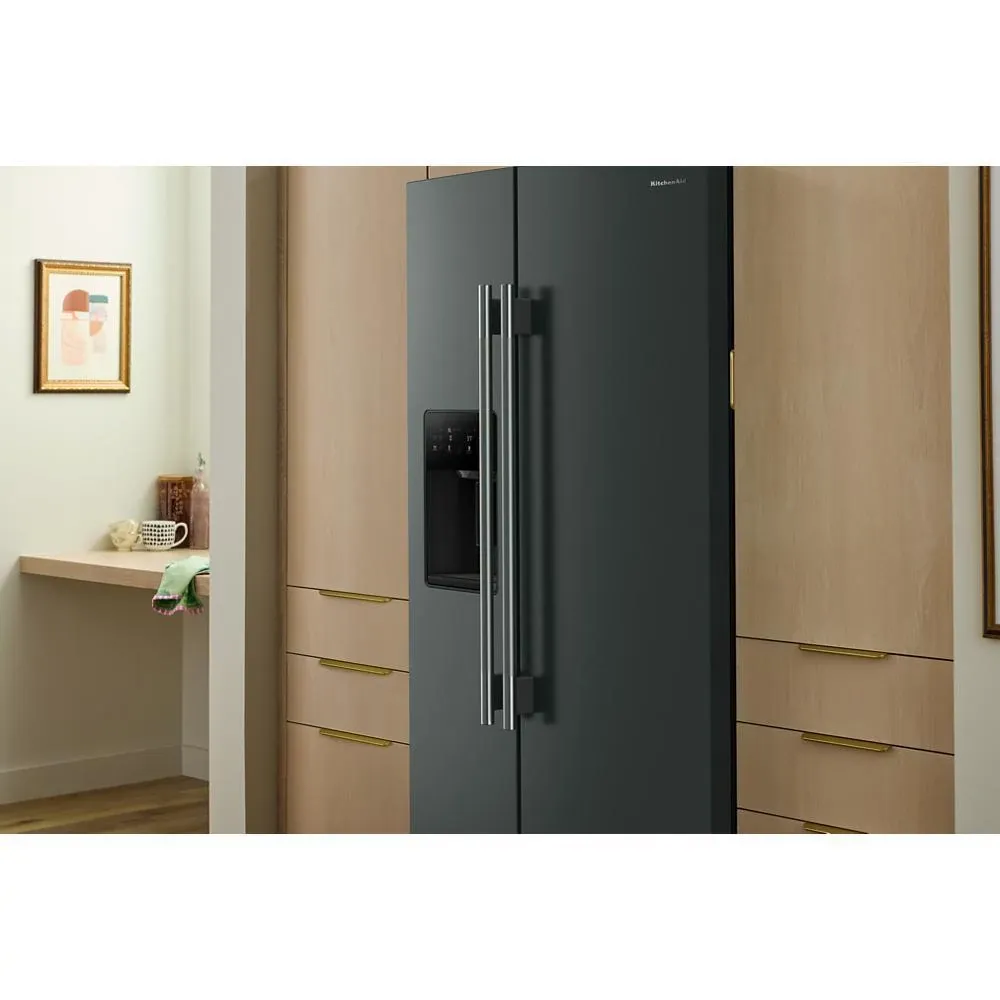 Kitchenaid 536 Series Green Side By Side Refrigerator