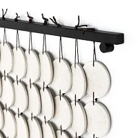 Zye White Ceramic Wall Art