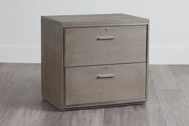 Highline Gray Large File Cabinet