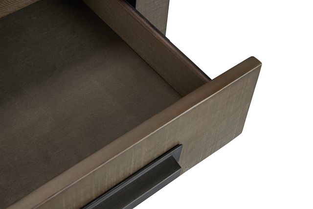 Taryn Gray Square End Table