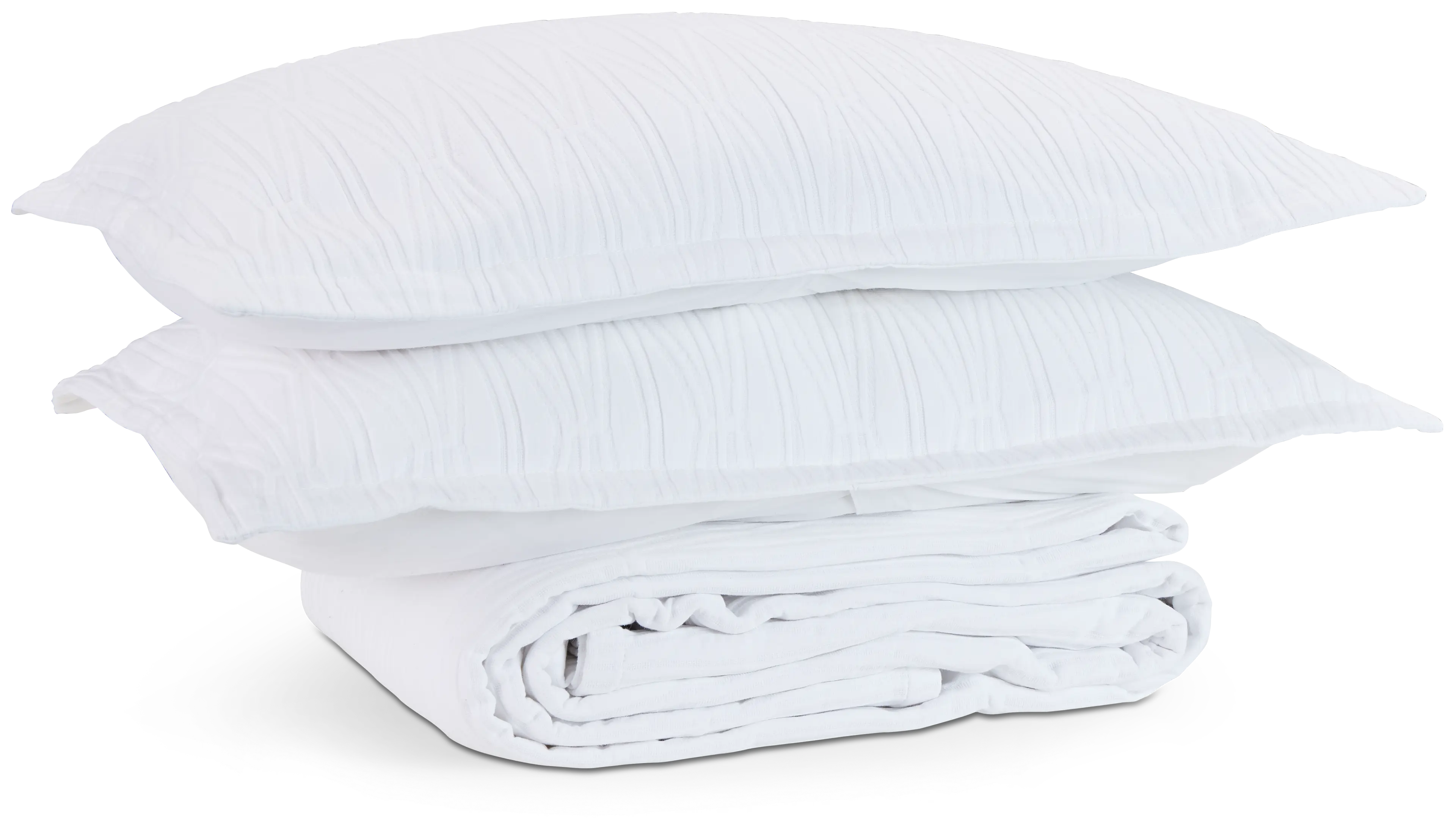 Talia White Coverlet Set Talia White Coverlet Set