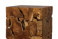 Haven Mid Tone Teak Square End Table