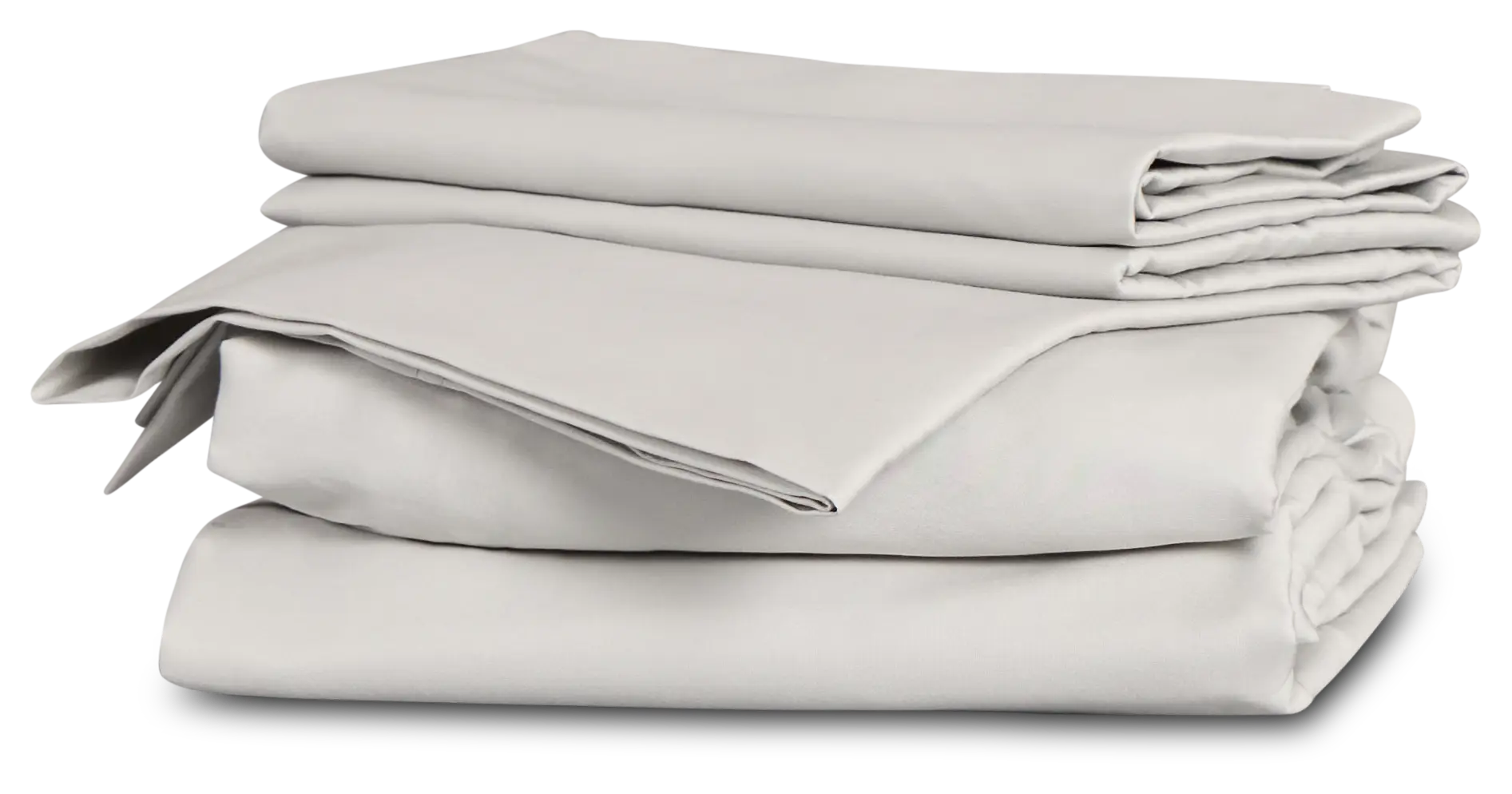 Rest & Renew Cotton Sateen Gray 300 Thread Duvet Set Rest & Renew Cotton Sateen Gray 300 Thread Duvet Set