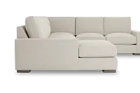 Edgewater Elite Ivory Medium Left Chaise Sectional