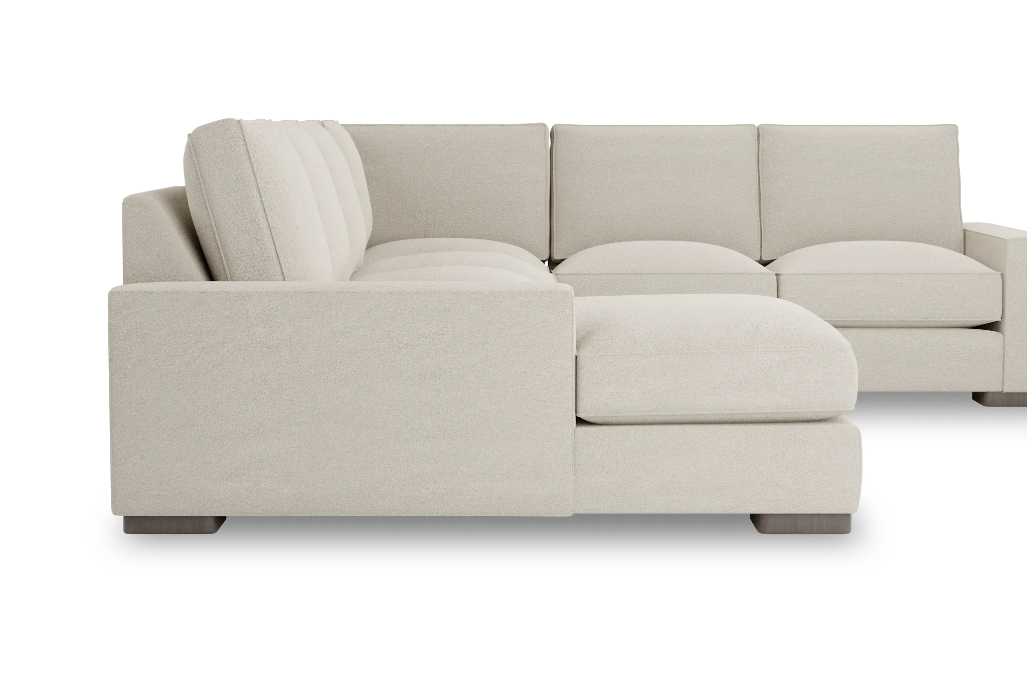Edgewater Elite Ivory Medium Left Chaise Sectional