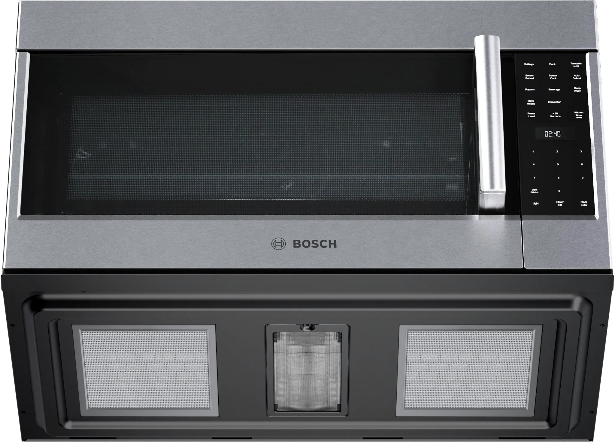 Bosch 800 Series Stainless Steel 30" Over-the-range Microwave