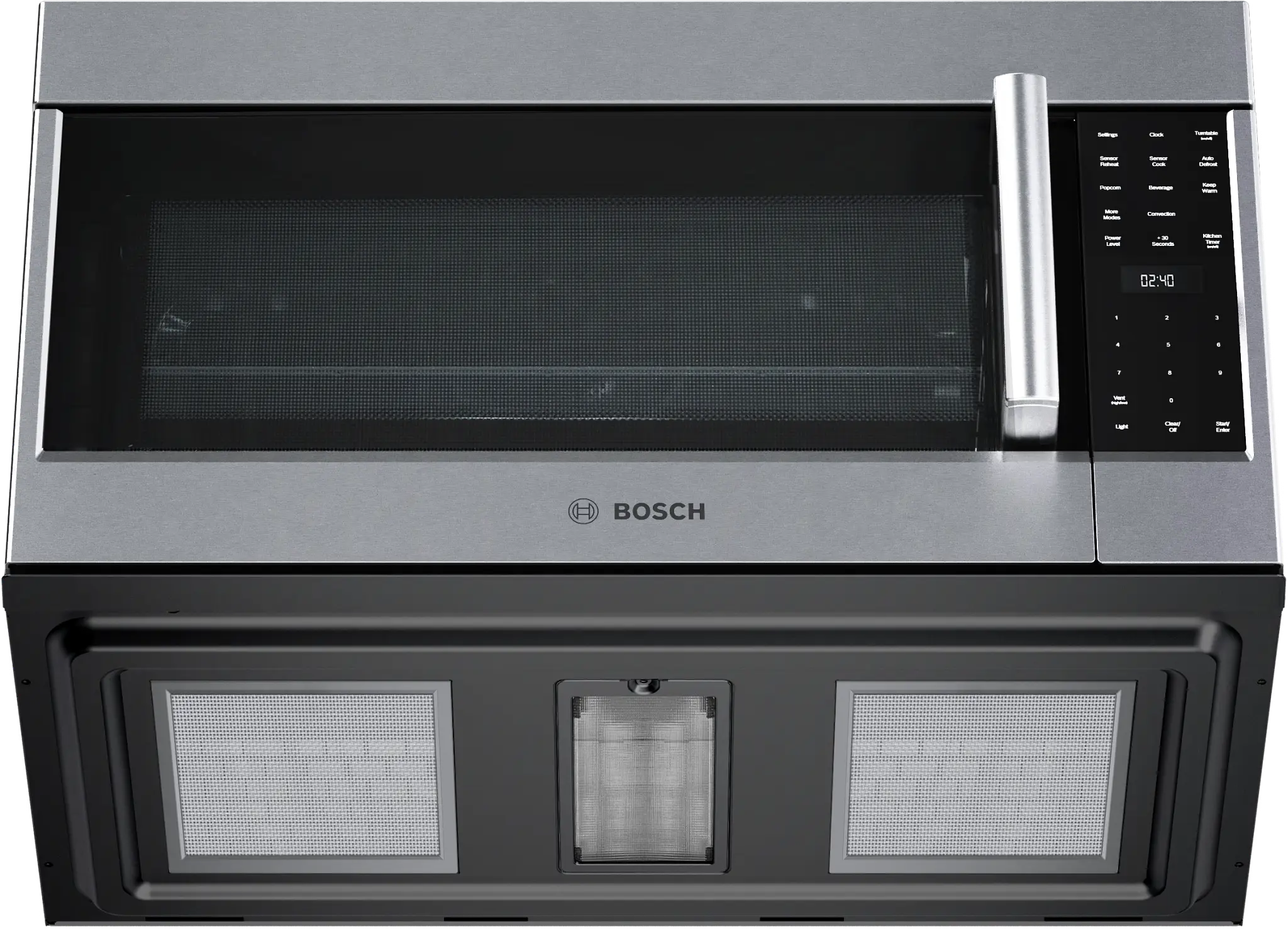 Bosch 800 Series Stainless Steel 30" Over-the-range Microwave Bosch 800 Series Stainless Steel 30" Over-the-range Microwave