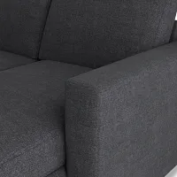 Citymod Dark Gray Fabric Medium Right Chaise Sectional