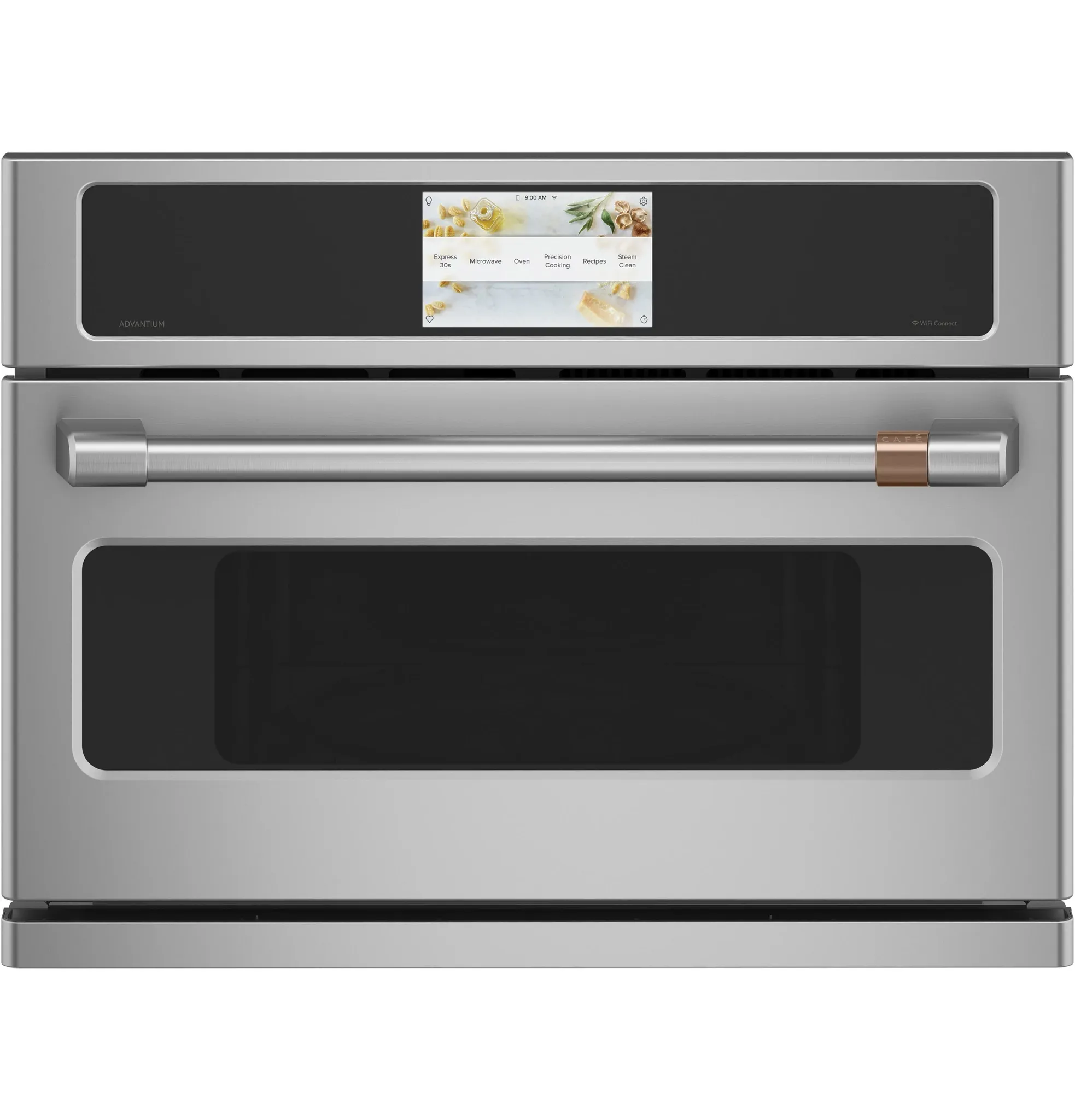 Cafe 912 Series Stainless Steel 27" Built-in Microwave