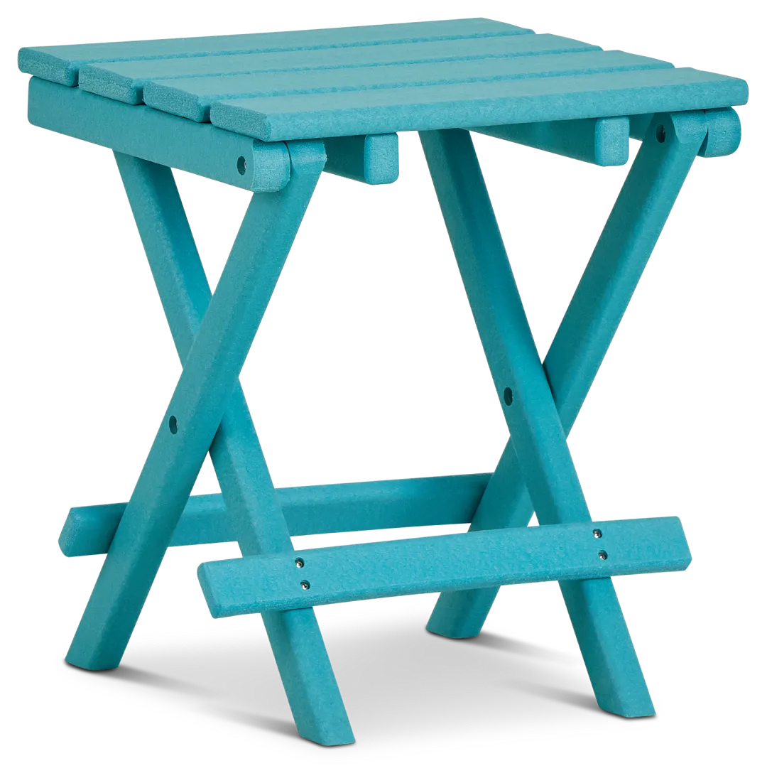 Cancun Aqua End Table