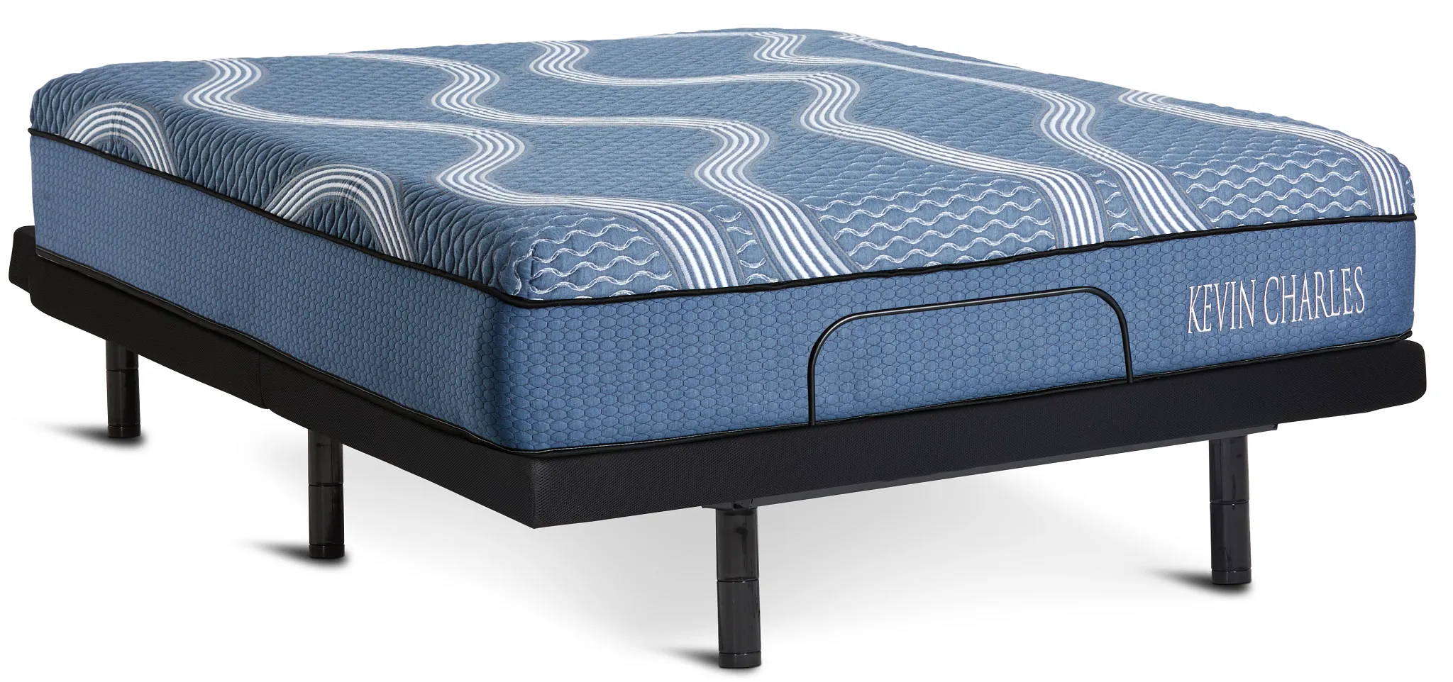 Kevin Charles Vista Hybrid Plus Adjustable Mattress Set