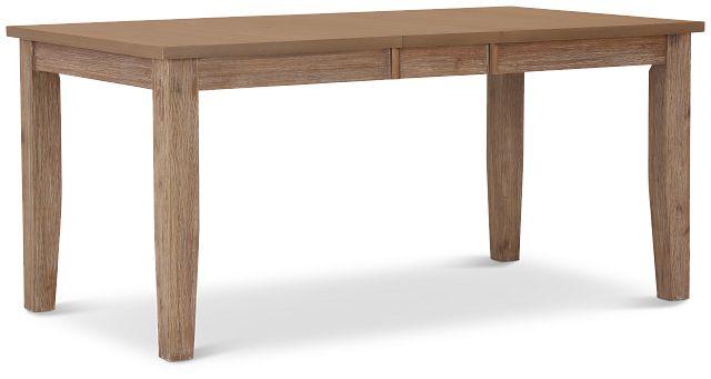 Woodstock Light Tone Extension Rectangular Table