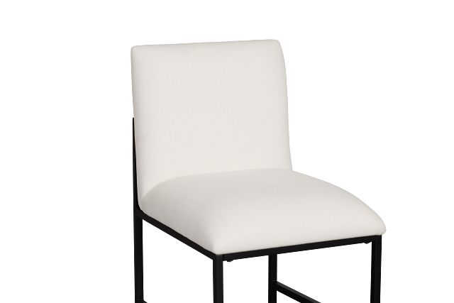 Highland Black Upholstered Side Chair