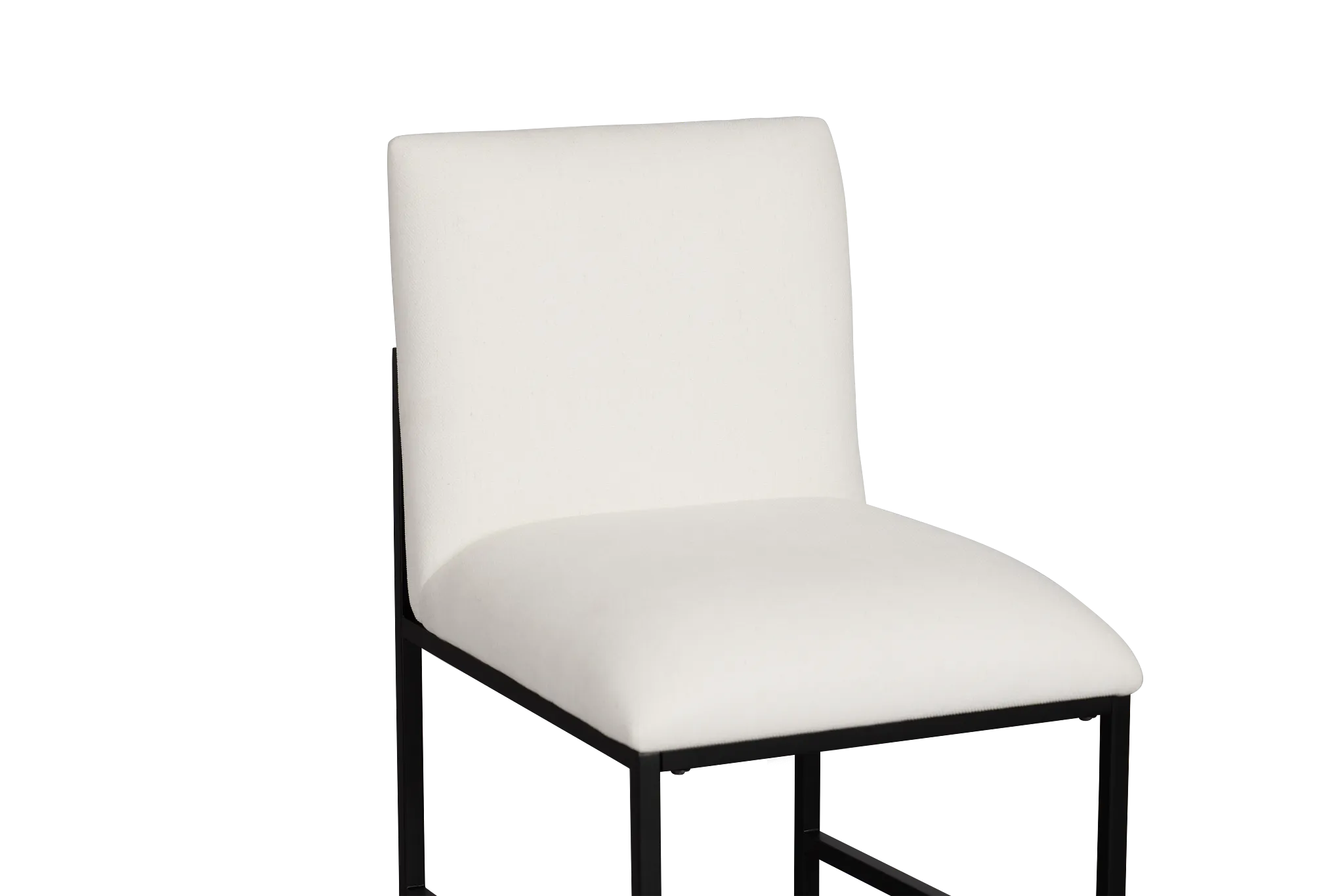 Highland Black Upholstered Side Chair