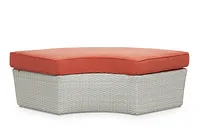 Biscayne Orange Canopy Daybed