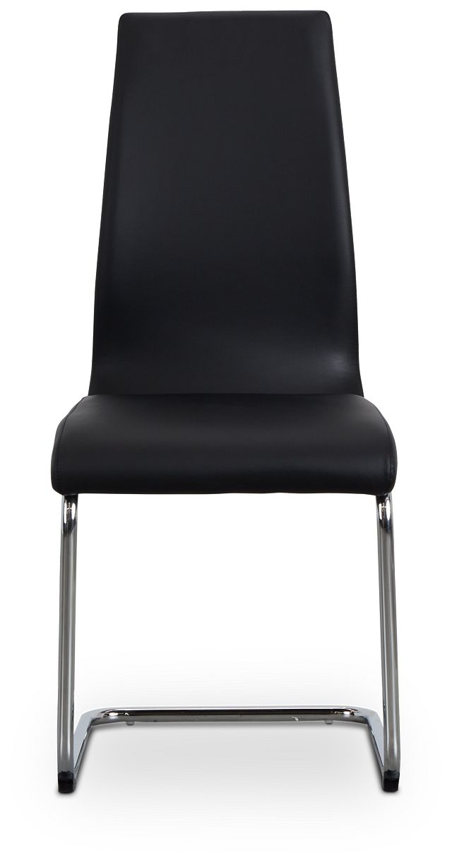 Lennox Black Upholstered Side Chair (2)
