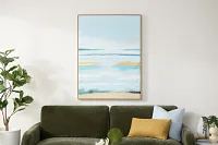 Peaceful Blue Framed Wall Art
