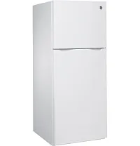 Ge 12 Series White Top Freezer Refrigerator