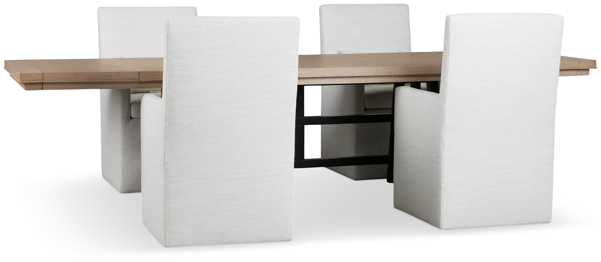Southlake Two-tone Rectangular Table & 4 Upholstered Chairs Southlake Two-tone Rectangular Table & 4 Upholstered Chairs