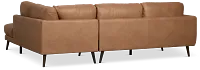 Indie Brown Micro Small Right Bumper Sectional