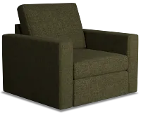 Citymod Green Fabric Swivel Chair