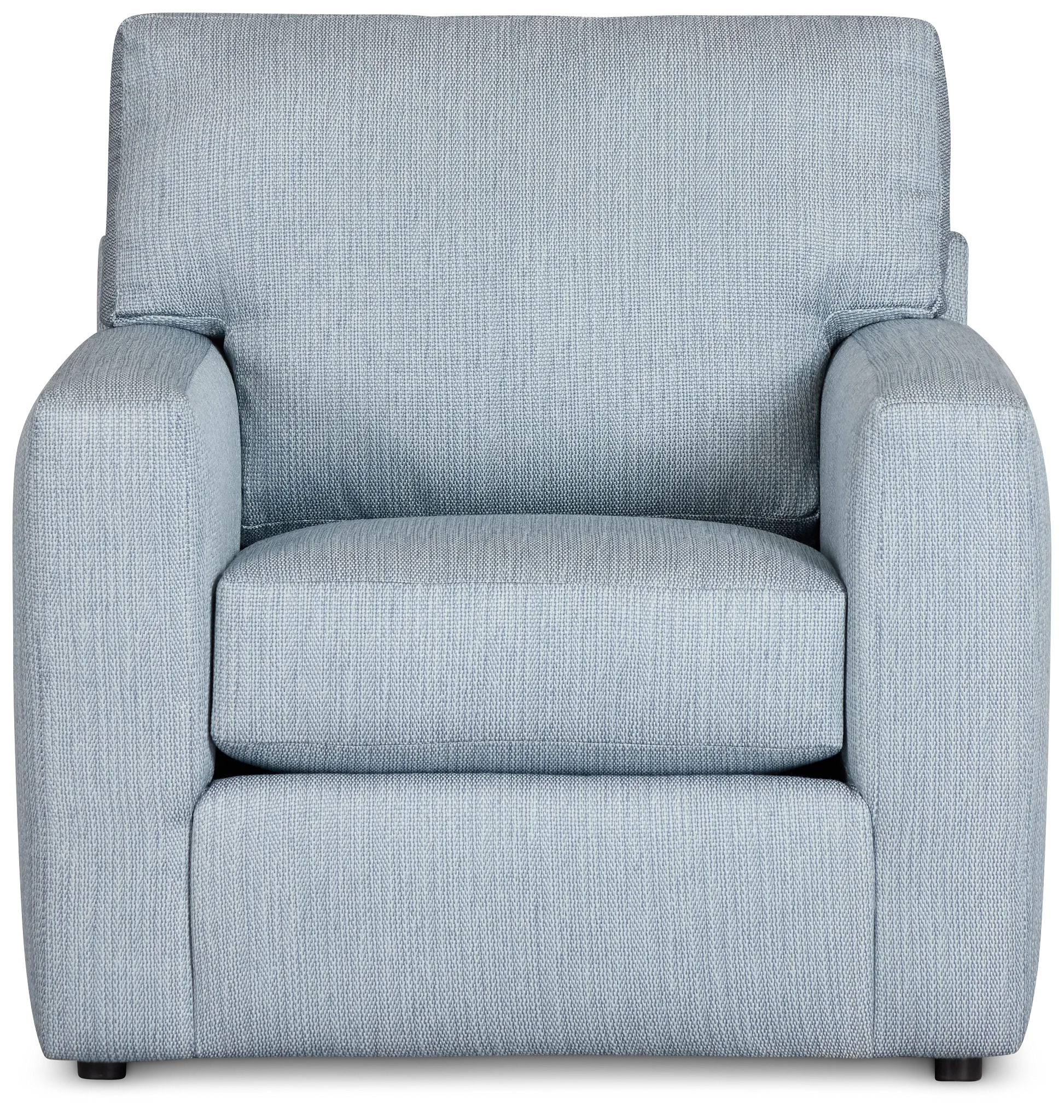 Rhodes Light Blue Fabric Chair