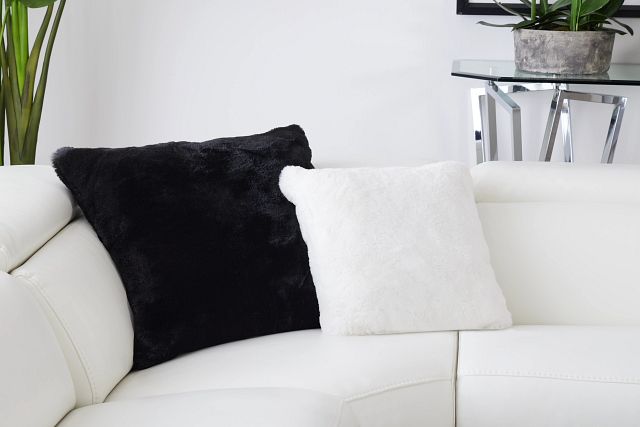 Kaycee Black 24" Accent Pillow