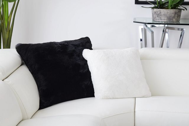 Kaycee Black 24" Accent Pillow