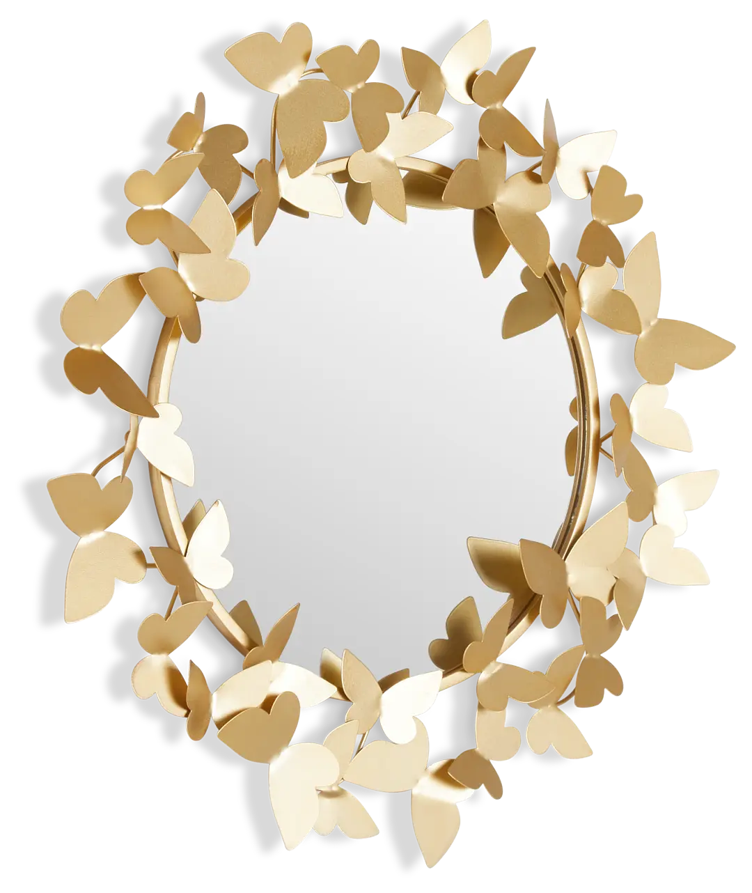 Butterfly Gold Mirror Butterfly Gold Mirror