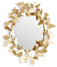 Butterfly Gold Mirror