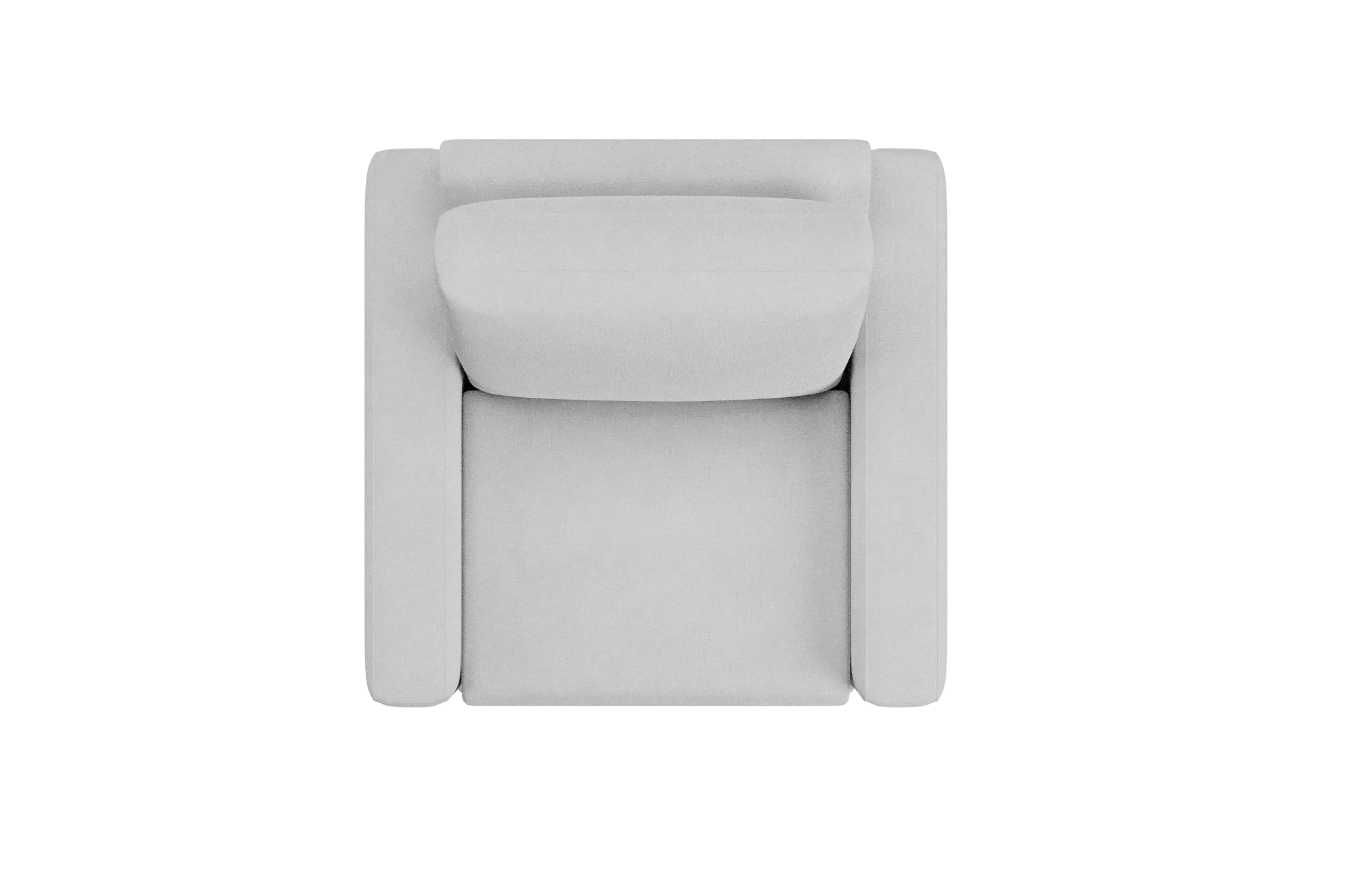 Edgewater Suave White Swivel Chair