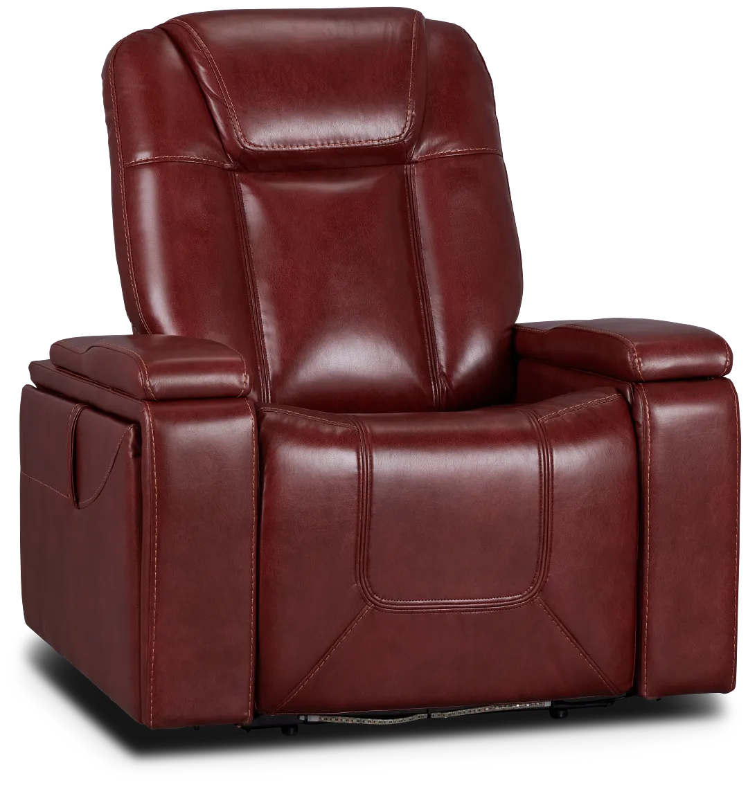Meta Red Micro Power Recliner