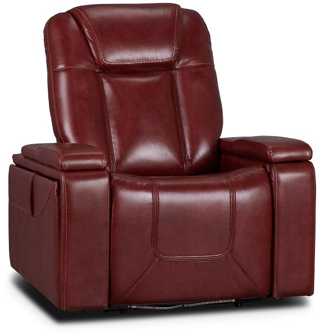 Meta Red Micro Power Recliner