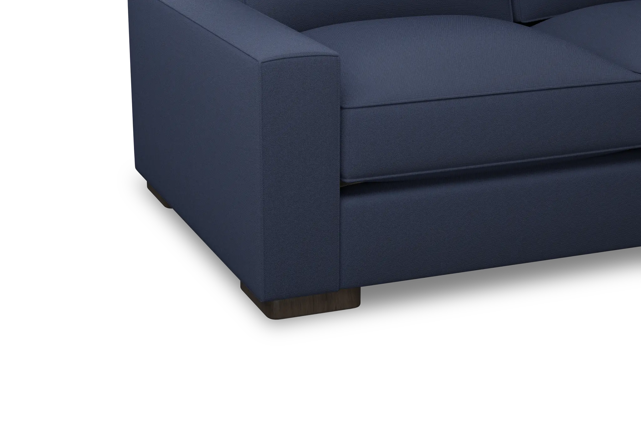 Edgewater Peyton Dark Blue Large Right Chaise Sectional Edgewater Peyton Dark Blue Large Right Chaise Sectional