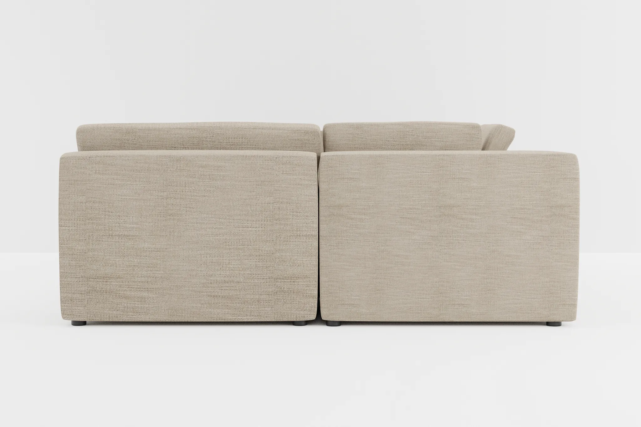 Destin Victory Taupe Fabric 6-piece Pit Sectional