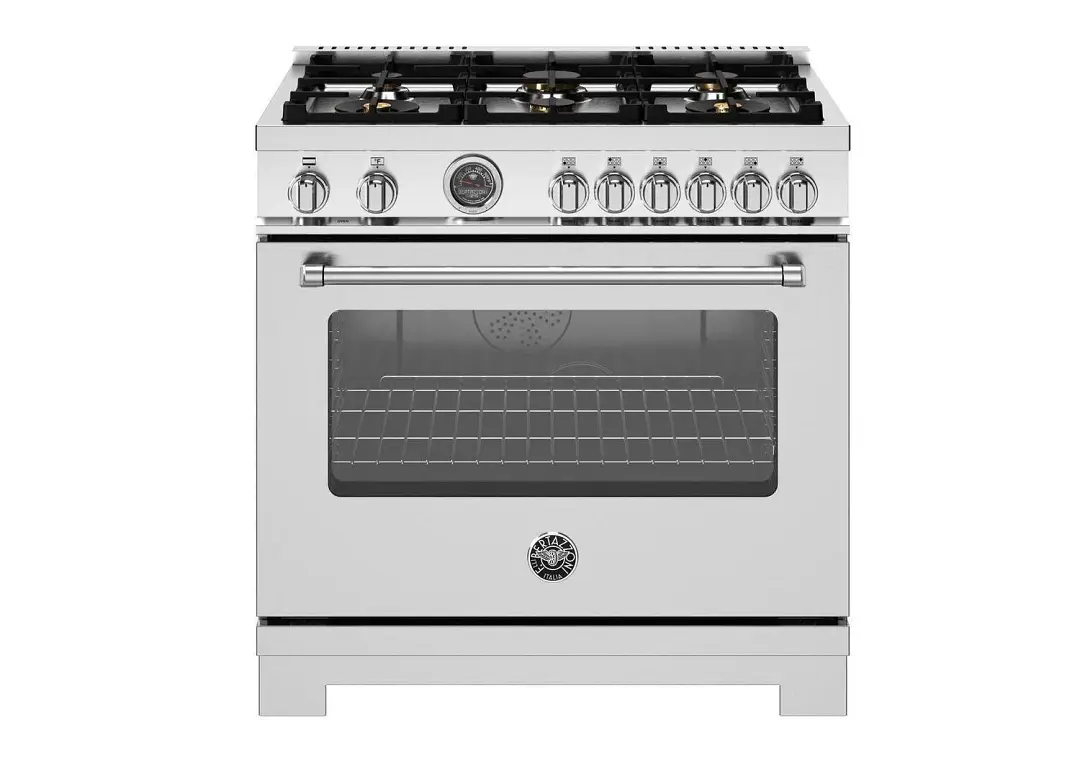 Bertazzoni 366 Series Stainless Steel 36" Dual Fuel Range Bertazzoni 366 Series Stainless Steel 36" Dual Fuel Range