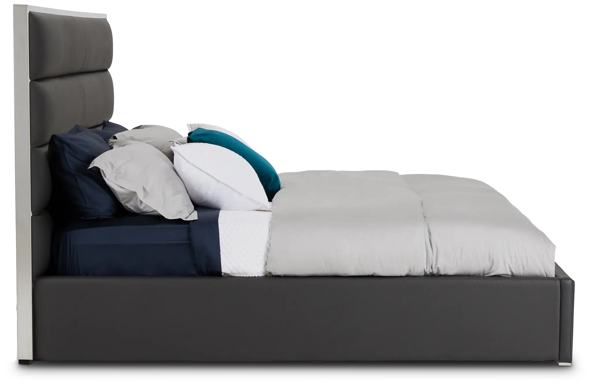 Cortina Gray Uph Platform Bed Cortina Gray Uph Platform Bed