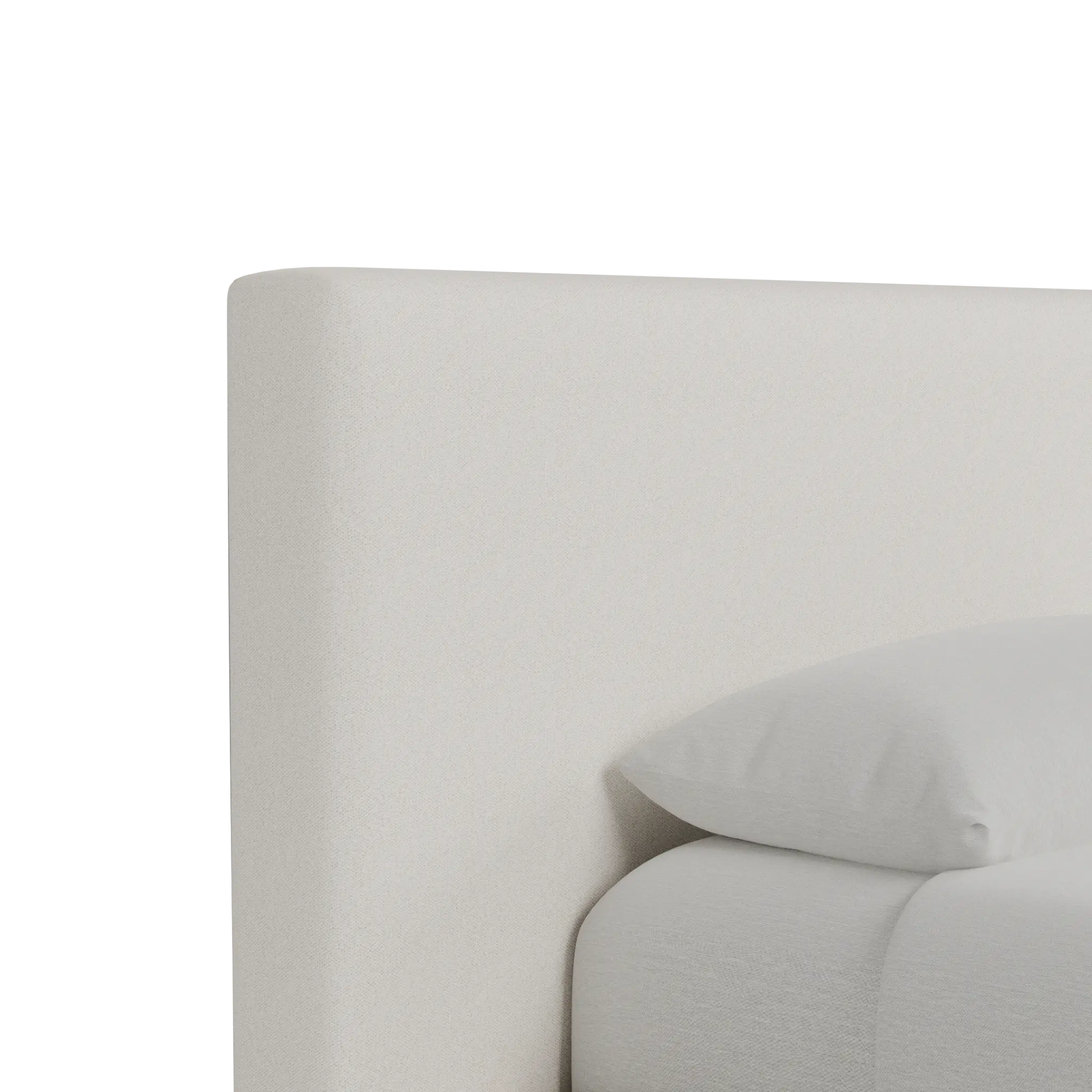 Grayton Sea Lane Dark Blue 44" Upholstered Platform Bed Grayton Sea Lane Dark Blue 44" Upholstered Platform Bed