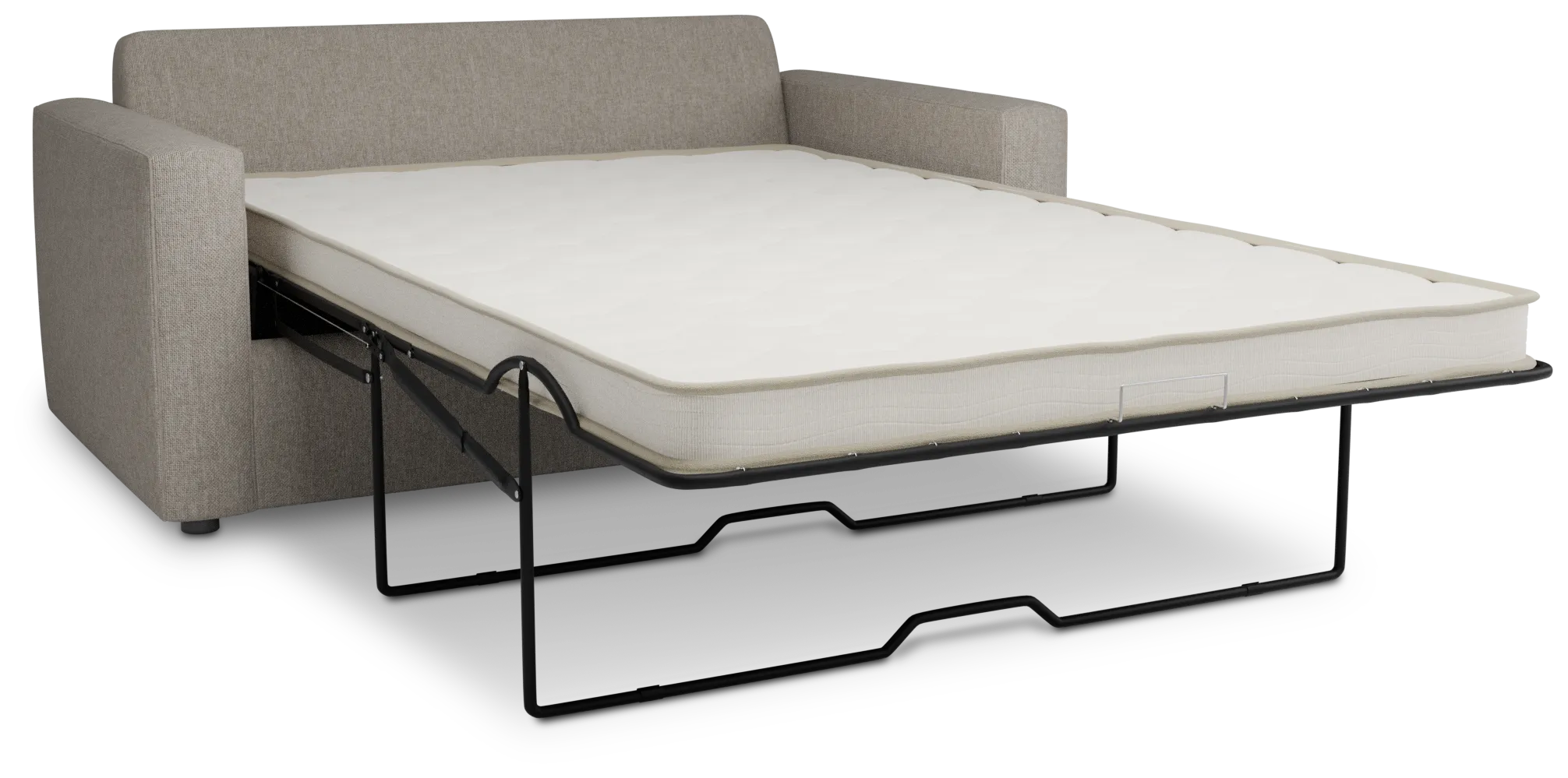 Siesta Elevation Khaki Fabric Innerspring Sleeper