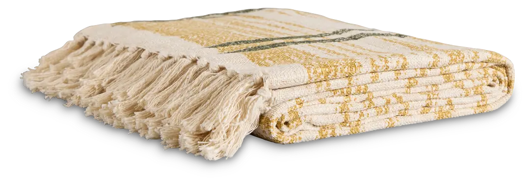 Calma Ivory 50"x 60" Throw Calma Ivory 50"x 60" Throw