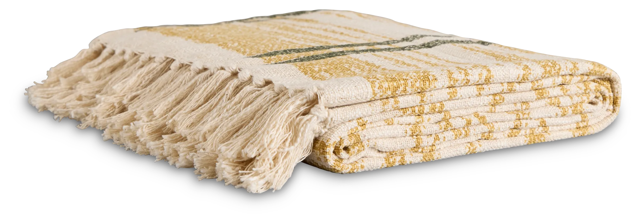 Calma Ivory 50"x 60" Throw