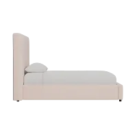Grayton Joya Light Pink 54" Upholstered Platform Bed