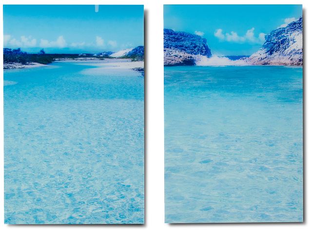 Exuma Acrylic Set Of 2 Wall Art