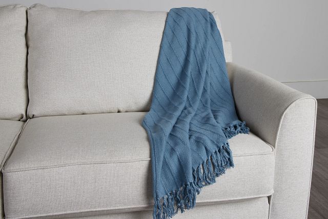 Gala Blue Throw