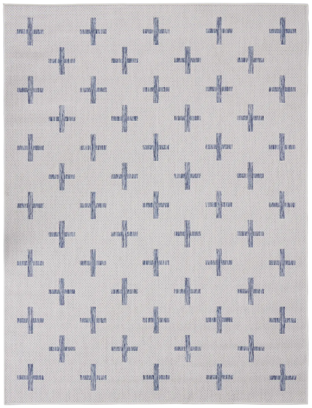 Carlee Blue 5x7 Area Rug