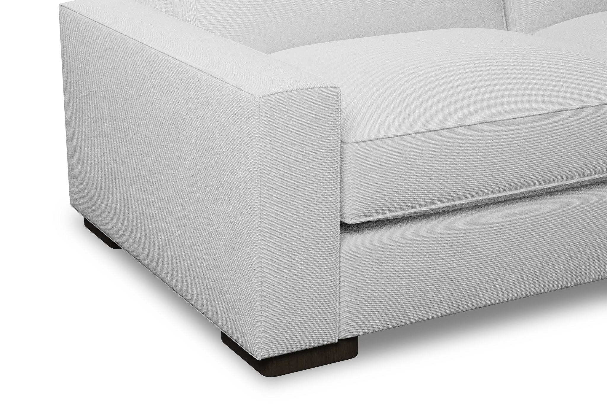 Edgewater Peyton White 84" Sofa W/ 2 Cushions