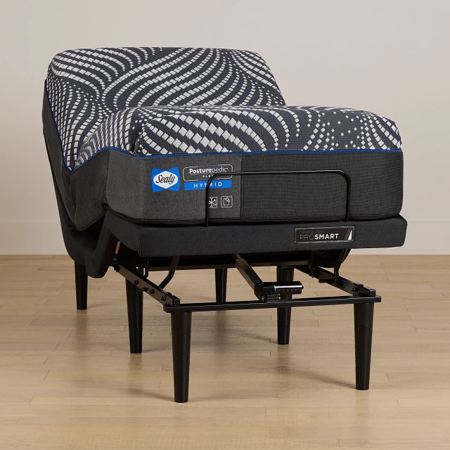 Sealy Posturepedic Plus High Point 14" Firm Ergo Prosmart Adjustable Mattress Set